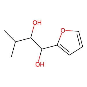 1-(2-Furyl)-3-methyl-1,2-butanediol structure
