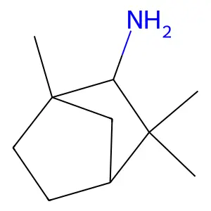 1,3,3-trimethylbicyclo[2.2.1]heptan-2-amine structure