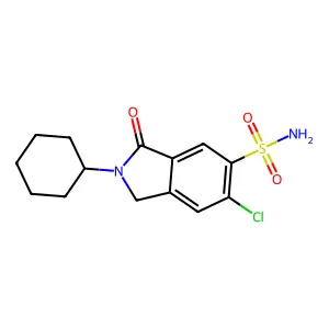 Clorexolone structure