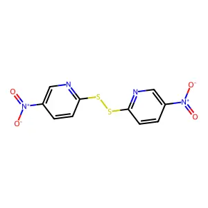 Compound C10H6N4O4S2 structure