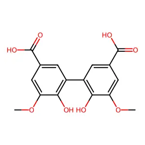 Compound C16H14O8 structure