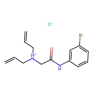 Compound C14H18BrClN2O structure