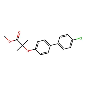Methyl clofenapate structure