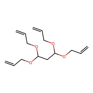 1,1,3,3-tetrakis(prop-2-enoxy)propane structure