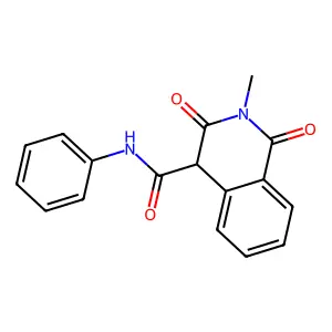 Compound C17H14N2O3 structure