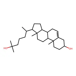 Compound C27H46O2 structure