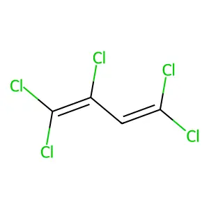 1,1,2,4,4-pentachlorobuta-1,3-diene structure
