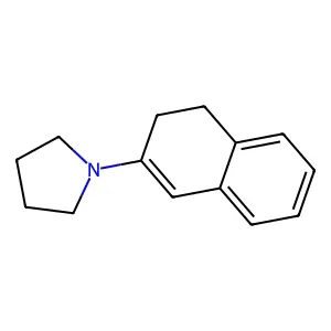 1-(3,4-Dihydro-2-naphthyl)pyrrolidine structure