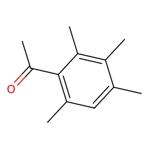 1-(2,3,4,6-tetramethylphenyl)ethanone structure