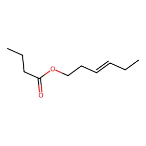 hex-3-enyl butanoate structure