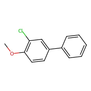 1,1'-Biphenyl, 3-chloro-4-methoxy- structure