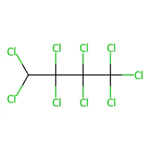 1,1,1,2,2,3,3,4,4-NONACHLOROBUTANE structure