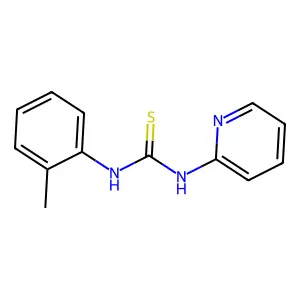 1-(2-methylphenyl)-3-pyridin-2-ylthiourea structure