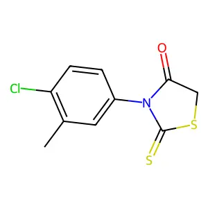 Compound C10H8ClNOS2 structure