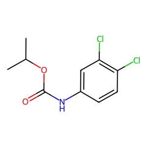 propan-2-yl N-(3,4-dichlorophenyl)carbamate structure