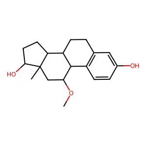 11beta-Methoxyestradiol structure