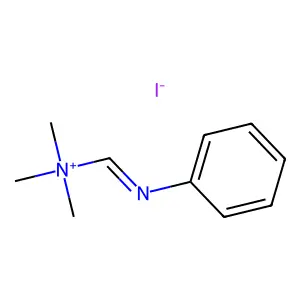 N,N-Dimethyl-N'-phenylformamidine and methyl iodide structure