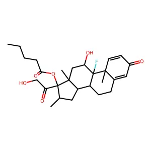 BETAMETHASONE VALERATE structure