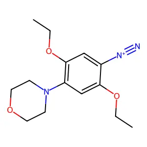 Compound C14H20N3O3+ structure
