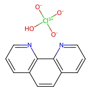 1,10-Phenanthroline, perchlorate (1:1) structure