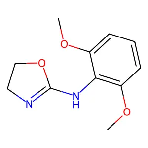 N-(2,6-dimethoxyphenyl)-4,5-dihydro-1,3-oxazol-2-amine structure