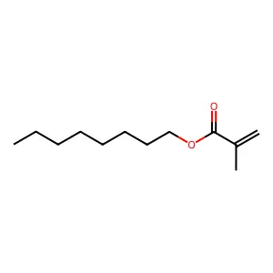 Octyl methacrylate structure