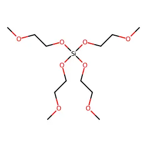 Tetrakis(2-methoxyethoxy)silane structure