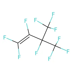 1,1,2,3,4,4,4-Heptafluoro-3-(trifluoromethyl)but-1-ene structure