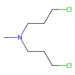 3-chloro-N-(3-chloropropyl)-N-methylpropan-1-amine structure