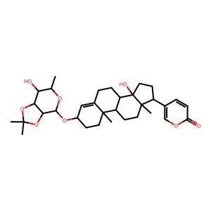 Isopropyliden-proscillaridin [German] structure