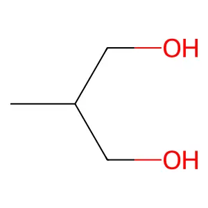 Compound C4H10O2 structure