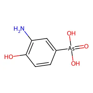 Compound C6H8AsNO4 structure