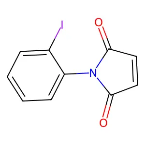 1-(2-Iodophenyl)-1H-pyrrole-2,5-dione structure