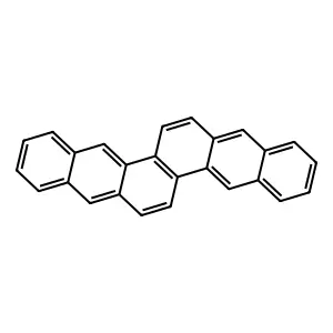 Dibenzo[b,k]chrysene structure