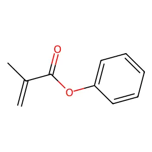 Phenyl methacrylate structure