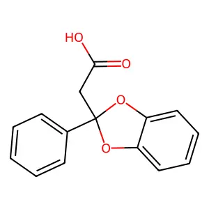 Compound C15H12O4 structure