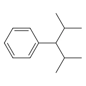 2,4-Dimethyl-3-phenylpentane structure