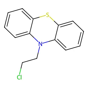 10-(2-chloroethyl)-10h-phenothiazine structure