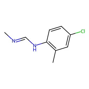 Demethylchlordimeform structure