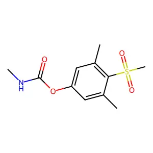Methiocarb sulfone structure