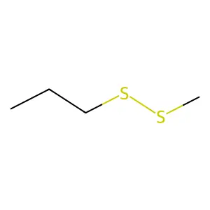 Methyl propyl disulfide structure