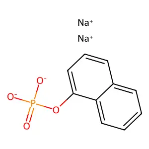 disodiumnaphthalen-1-yl phosphate structure
