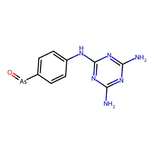 Melarsen oxide structure