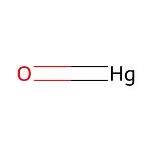 MERCURIC OXIDE structure