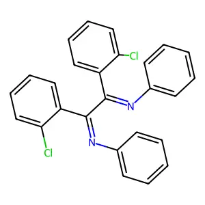 1,2-bis(2-chlorophenyl)-N,N'-diphenylethane-1,2-diimine structure