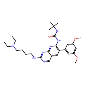 Compound C28H41N7O3 structure