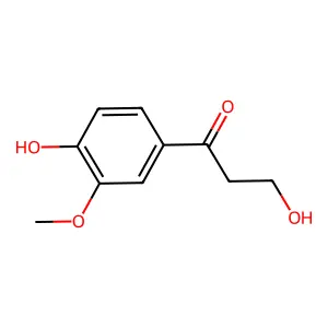 Propiophenone, 3,4'-dihydroxy-3'-methoxy- structure