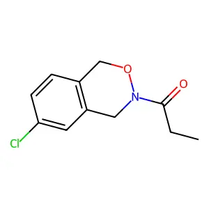 Compound C11H12ClNO2 structure