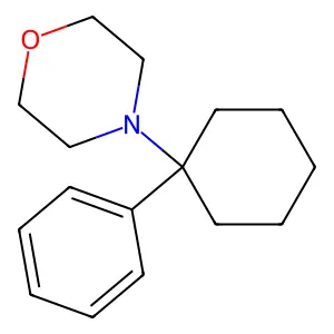 1-(1-Phenylcyclohexyl)morpholine structure