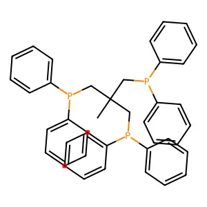 1,1,1-TRIS(DIPHENYLPHOSPHINOMETHYL)ETHANE structure